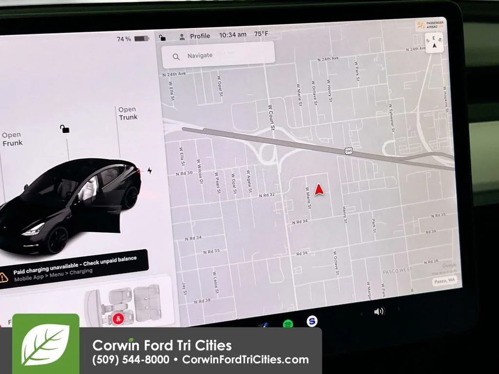 Used 2021 Black Tesla Performance image 19