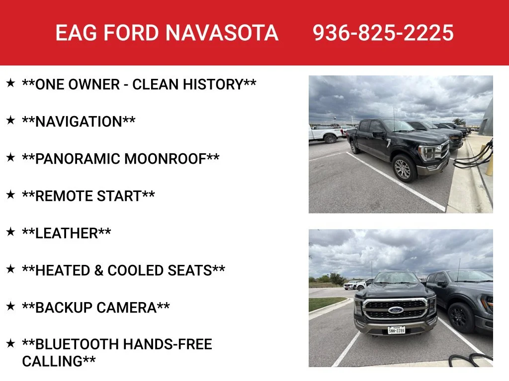 Used 2023 Agate Black Metallic Ford King Ranch image 4