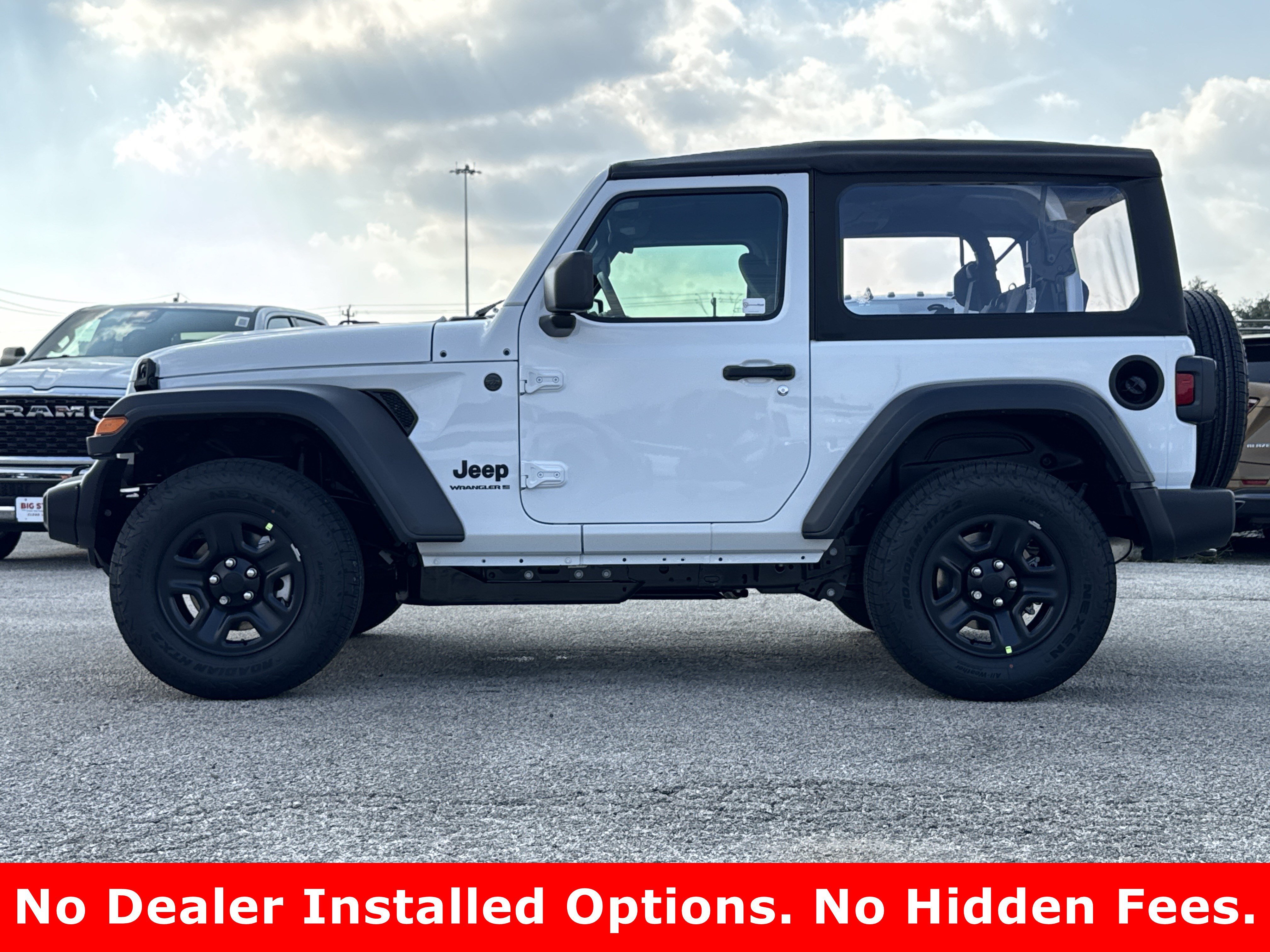 New 2026 Bright White Clearcoat Jeep Sport image 7