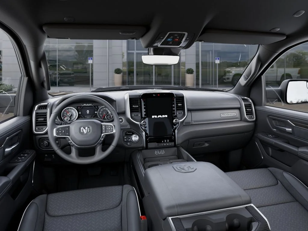 New 2026 Ivory White Tri-Coat Pearl-Coat Exterior Paint RAM Laramie image 14
