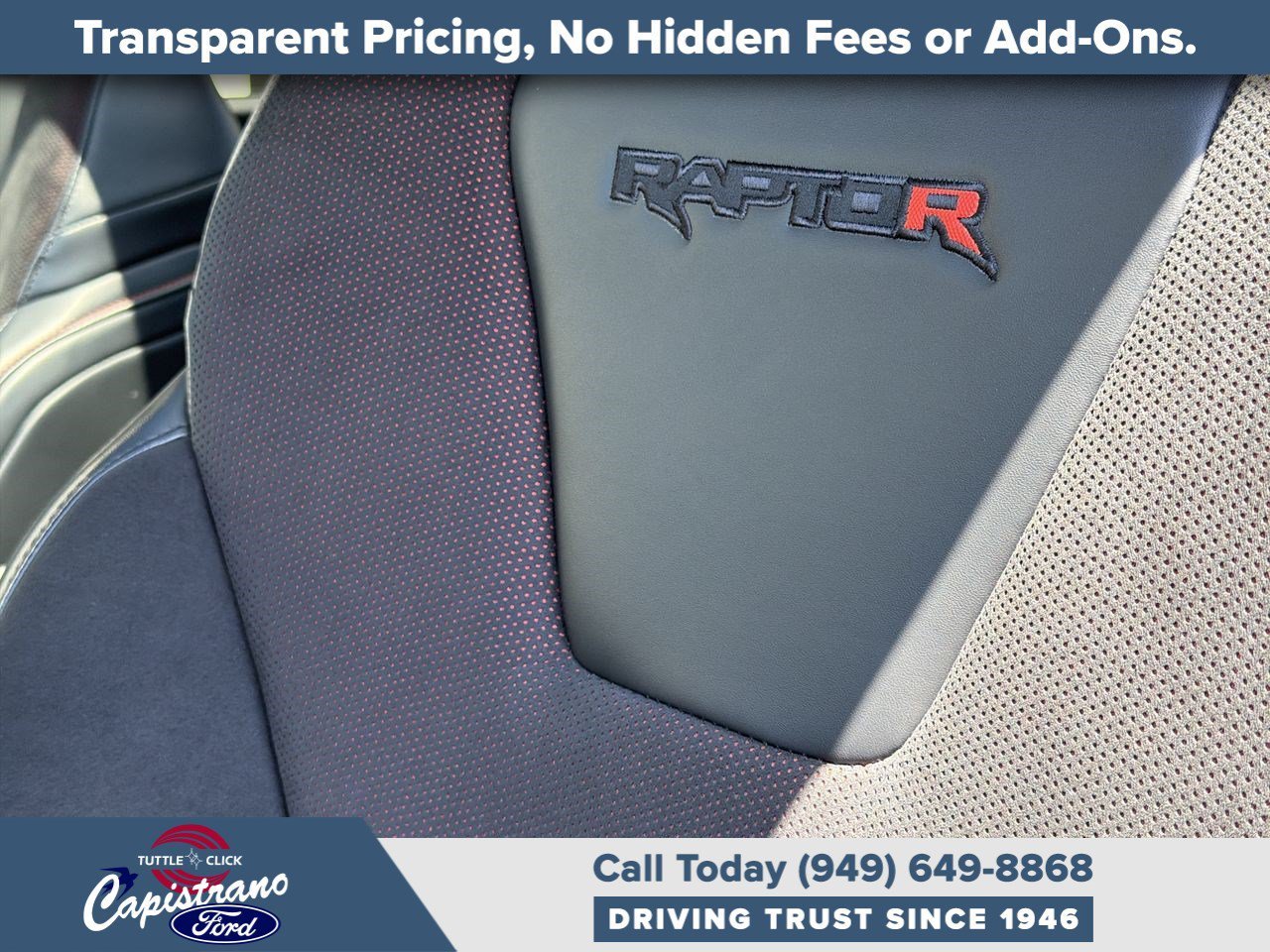 Certified Used 2025 Light Blue Clearcoat Metallic Ford Raptor image 39