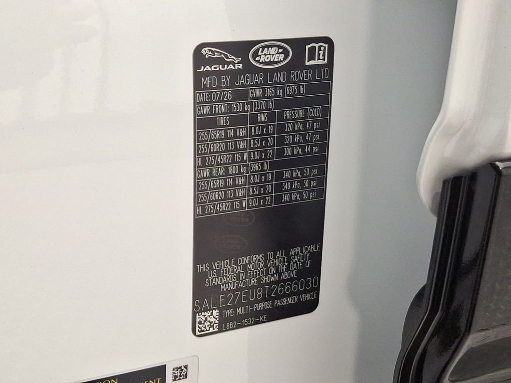New 2026 Fuji White Land Rover X-Dynamic SE image 20