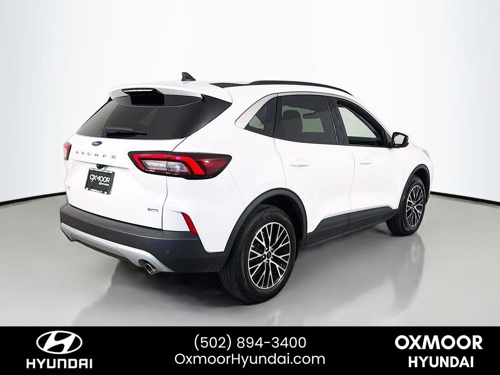 Used 2024 Star White Metallic Tri-Coat Ford PHEV image 7
