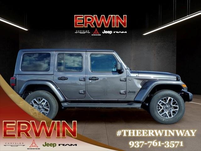 New 2026 Granite Crystal Metallic Clear-Coat Exterior Paint Jeep Sahara image 6