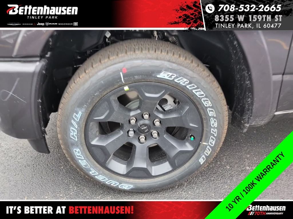 New 2026 Granite Crystal Metallic Clear-Coat Exterior Paint RAM Big Horn image 11