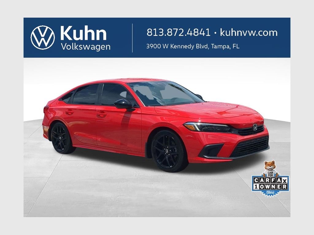 Used 2022 Red Honda Sport image 1