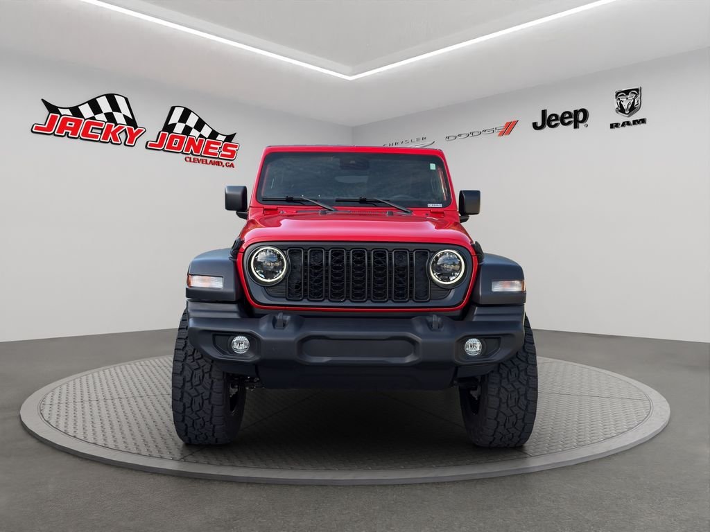 Used 2024 Firecracker Red Clearcoat Jeep Sport S image 14