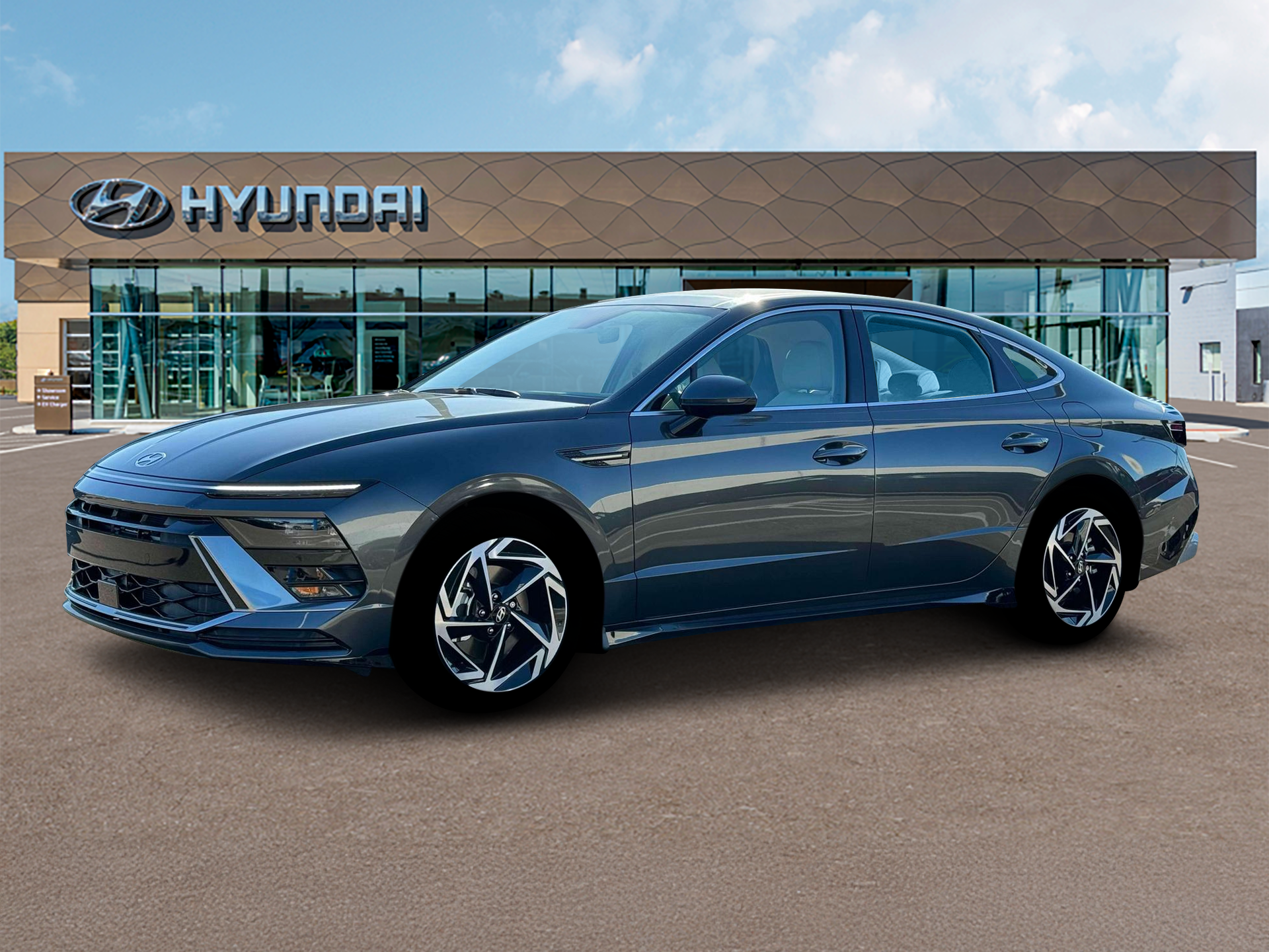 New 2025 Gray Hyundai SEL Convenience image 2