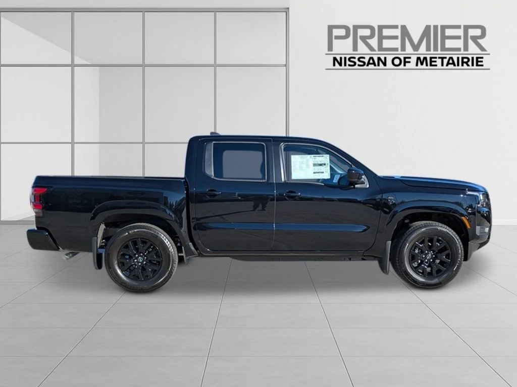 New 2026 Super Black Nissan Crew Cab SV image 6