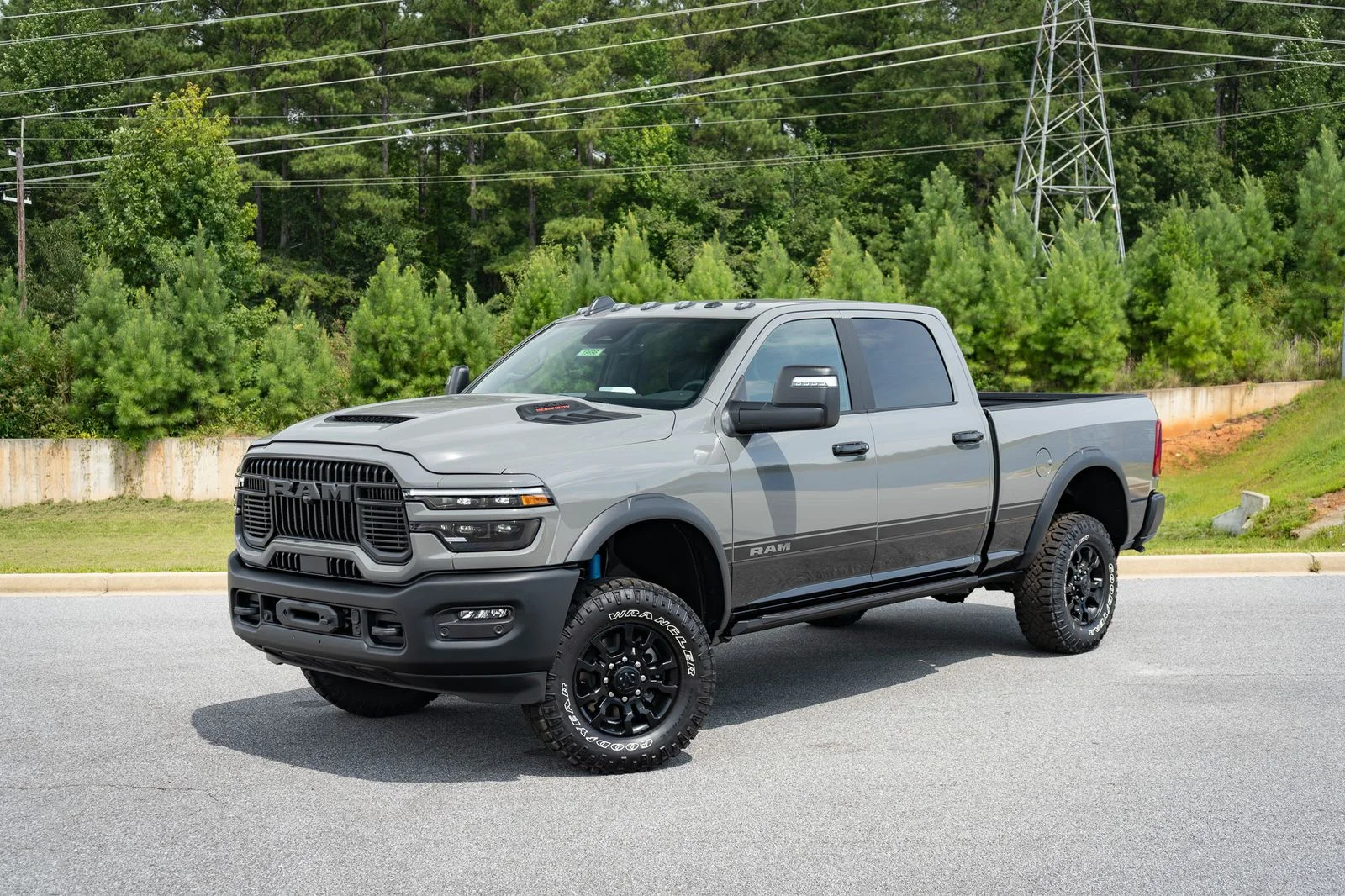 New 2026 Ceramic Gray Clear-Coat Exterior Paint RAM Power Wagon image 4