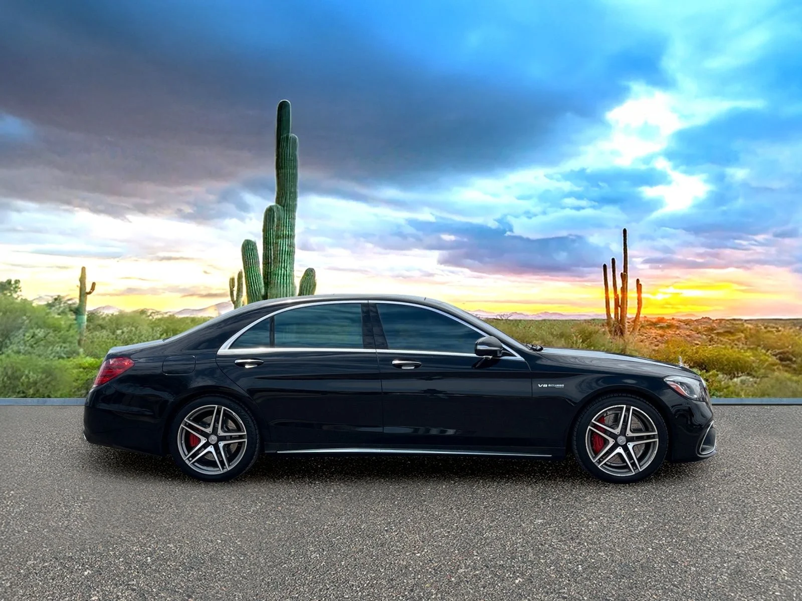Used 2019 Obsidian Black Metallic Mercedes-Benz S 63 AMG® image 5