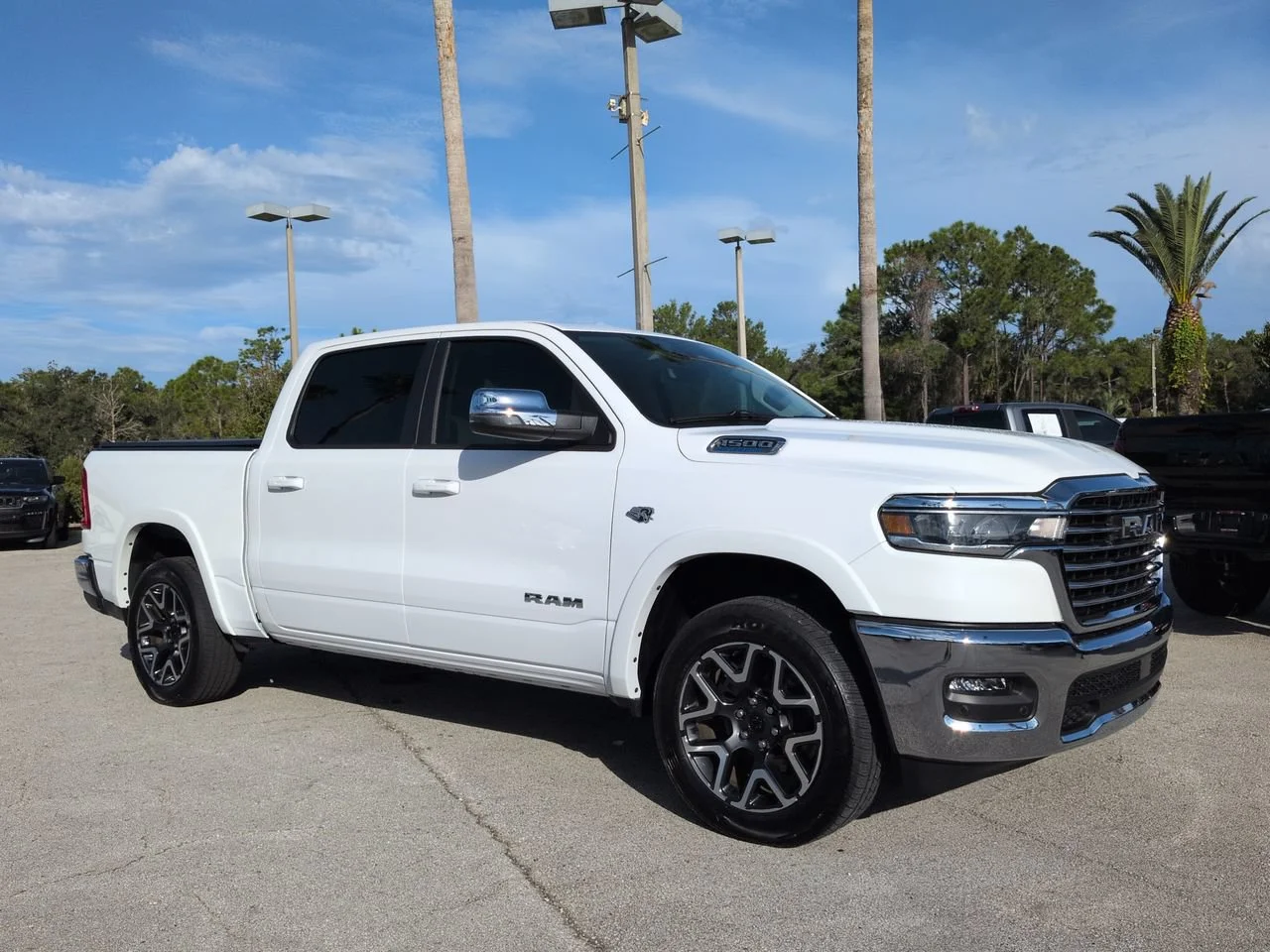 Certified Used 2026 Bright White Clearcoat Ram Laramie image 2