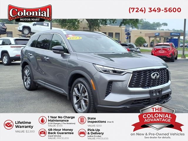 Pre-Owned 2023 INFINITI QX60 LUXE AWD 4D Sport Utility