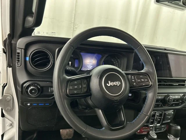 Used 2024 White Jeep Rubicon 4xe image 8