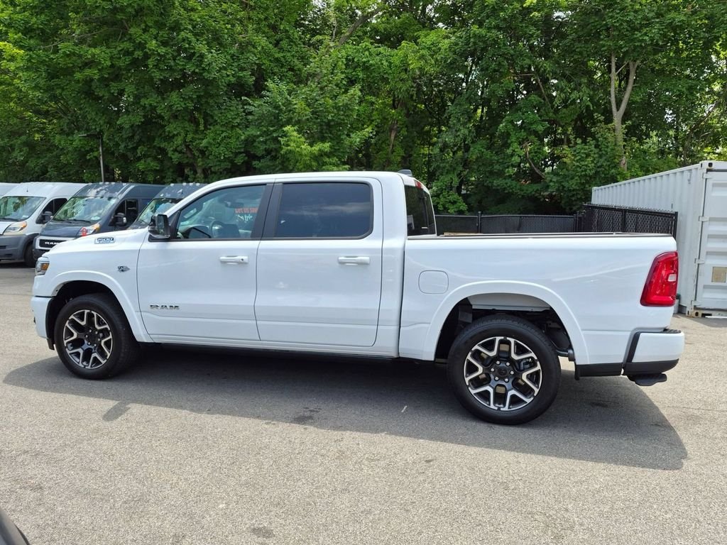 New 2026 Bright White Clear-Coat Exterior Paint RAM Laramie image 6