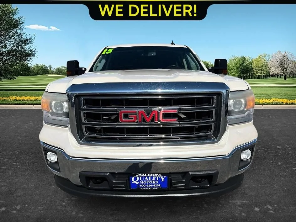 Used 2015 GMC Sierra 1500 SLE with VIN 3GTU2UEC0FG448359 for sale in Salmon, ID