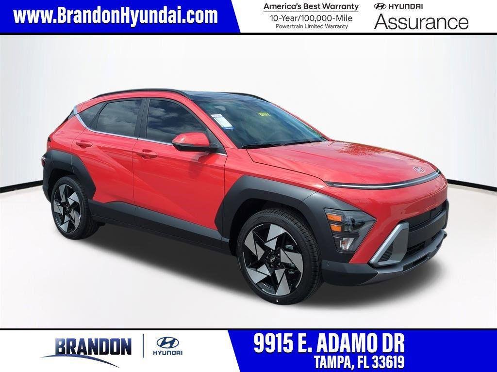 New 2026 Orange Hyundai Limited FWD image 1