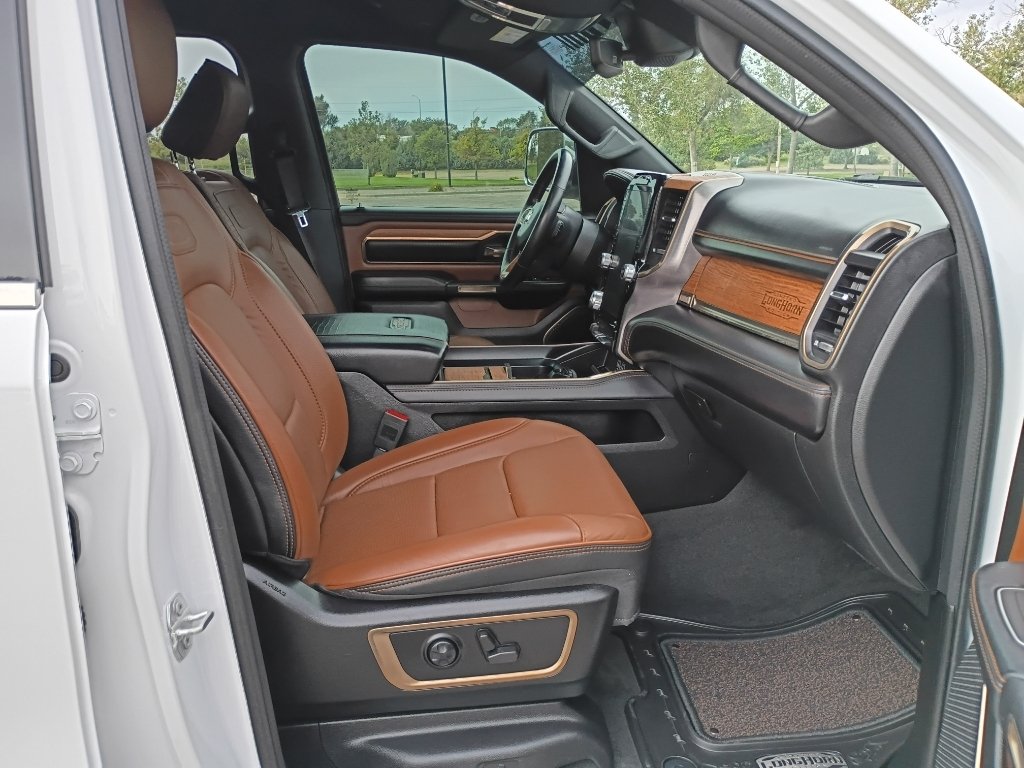 Used 2023 Bright White Clearcoat Ram Longhorn image 11
