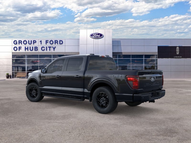 New 2026 Agate Black Metallic Ford XLT image 4