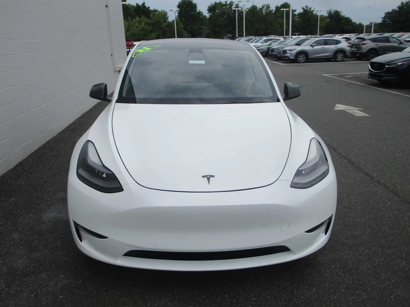 Used 2021 Pearl White Multi-Coat Tesla Performance image 2