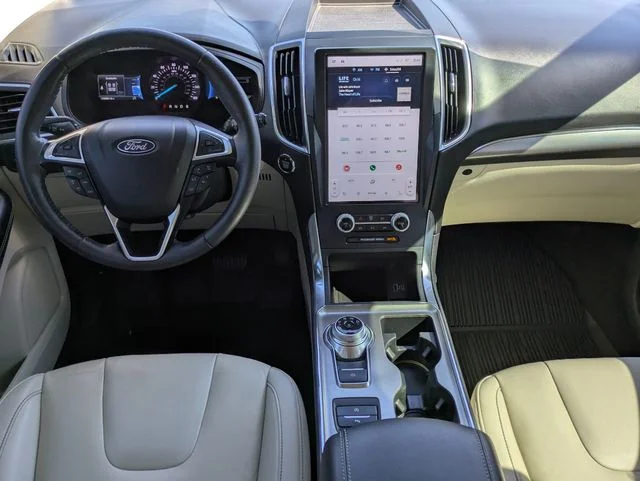 Certified Used 2022 Agate Black Metallic Ford Titanium image 15