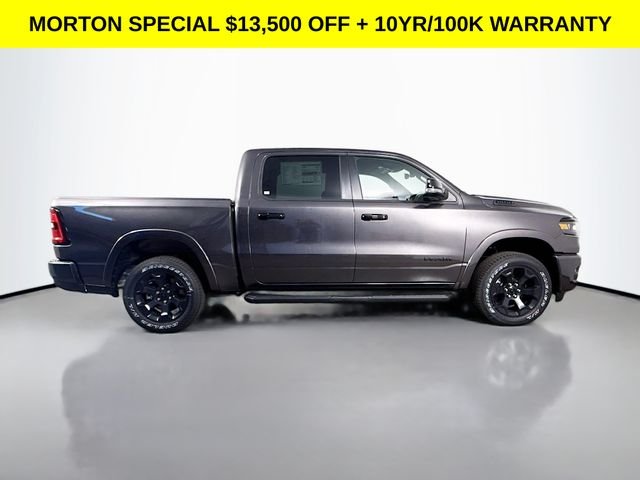 New 2026 Granite Crystal Metallic Clearcoat Ram Big Horn/Lone Star image 8