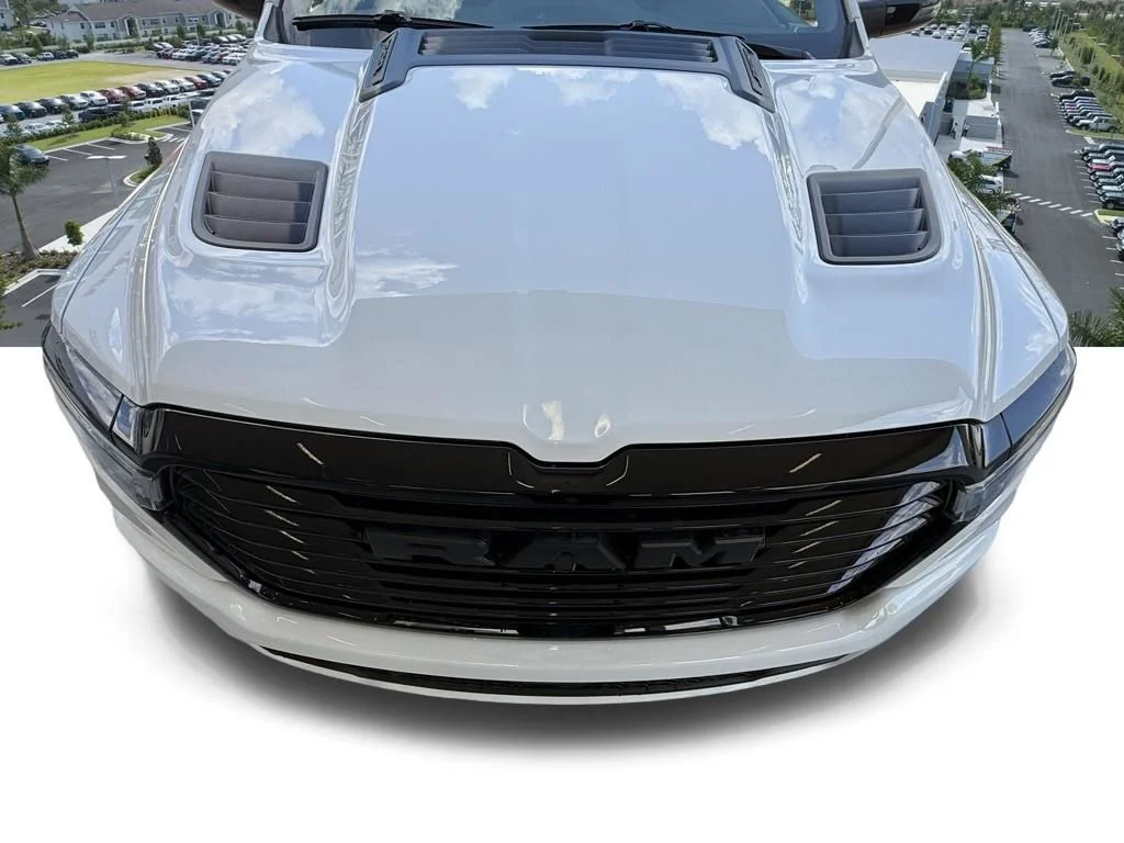 New 2026 Bright White Clear-Coat Exterior Paint RAM Laramie image 40