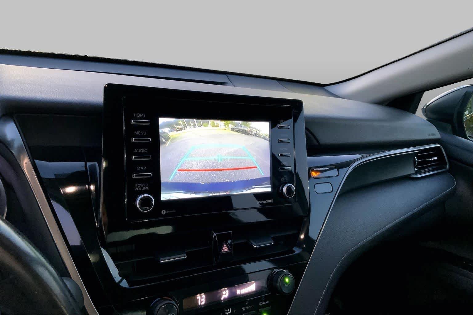 Used 2021 Midnight Black Metallic Toyota SE image 25