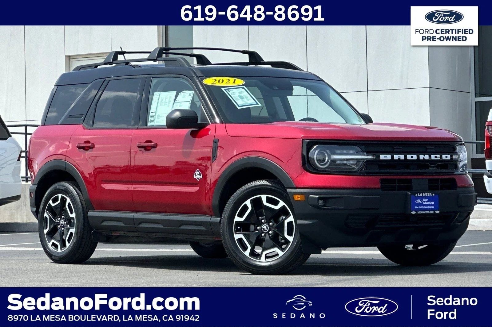 2021 Ford Bronco Sport Outer Banks 4X4's photo