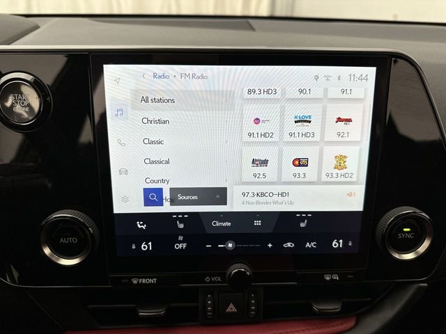 Used 2023 Silver Lexus 350 F SPORT Handling image 17