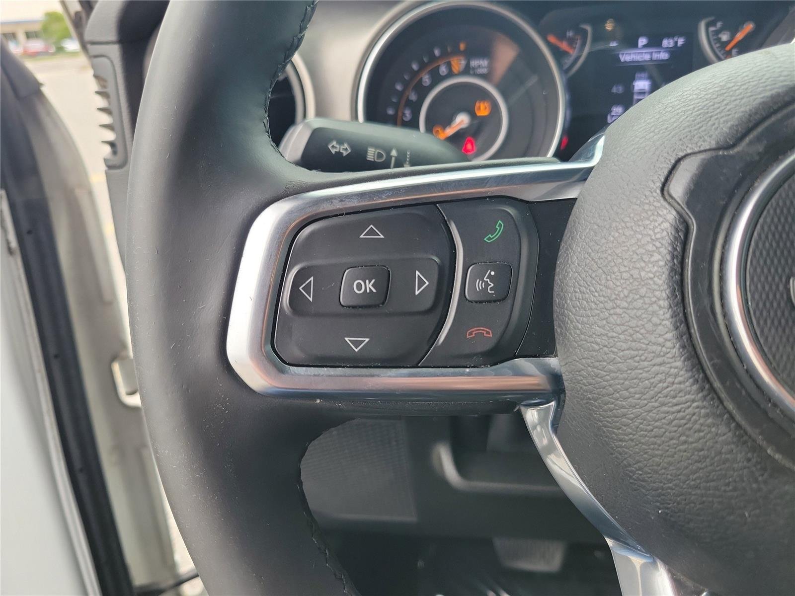 Used 2020 Bright White Clearcoat Jeep Sport S image 15