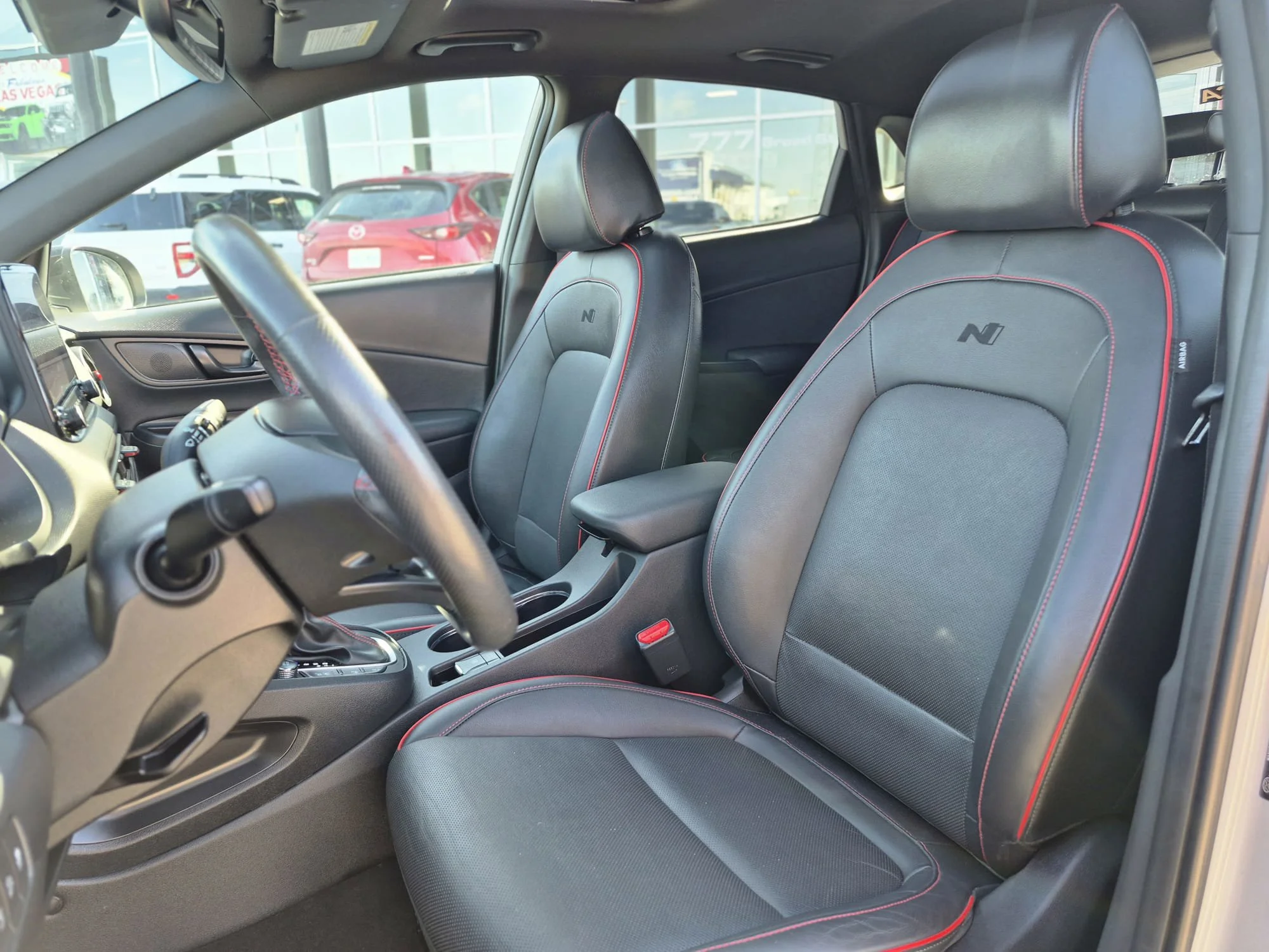 Certified Used 2023 Cyber Grey Hyundai N-Line Ultimate AWD*Adapt Cruise | Remote Start | Nav | HUD | Cooled Leather | Sunroof | Htd Wheel image 7