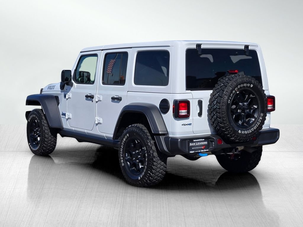 Certified Used 2023 Bright White Clearcoat Jeep Willys 4xe image 6