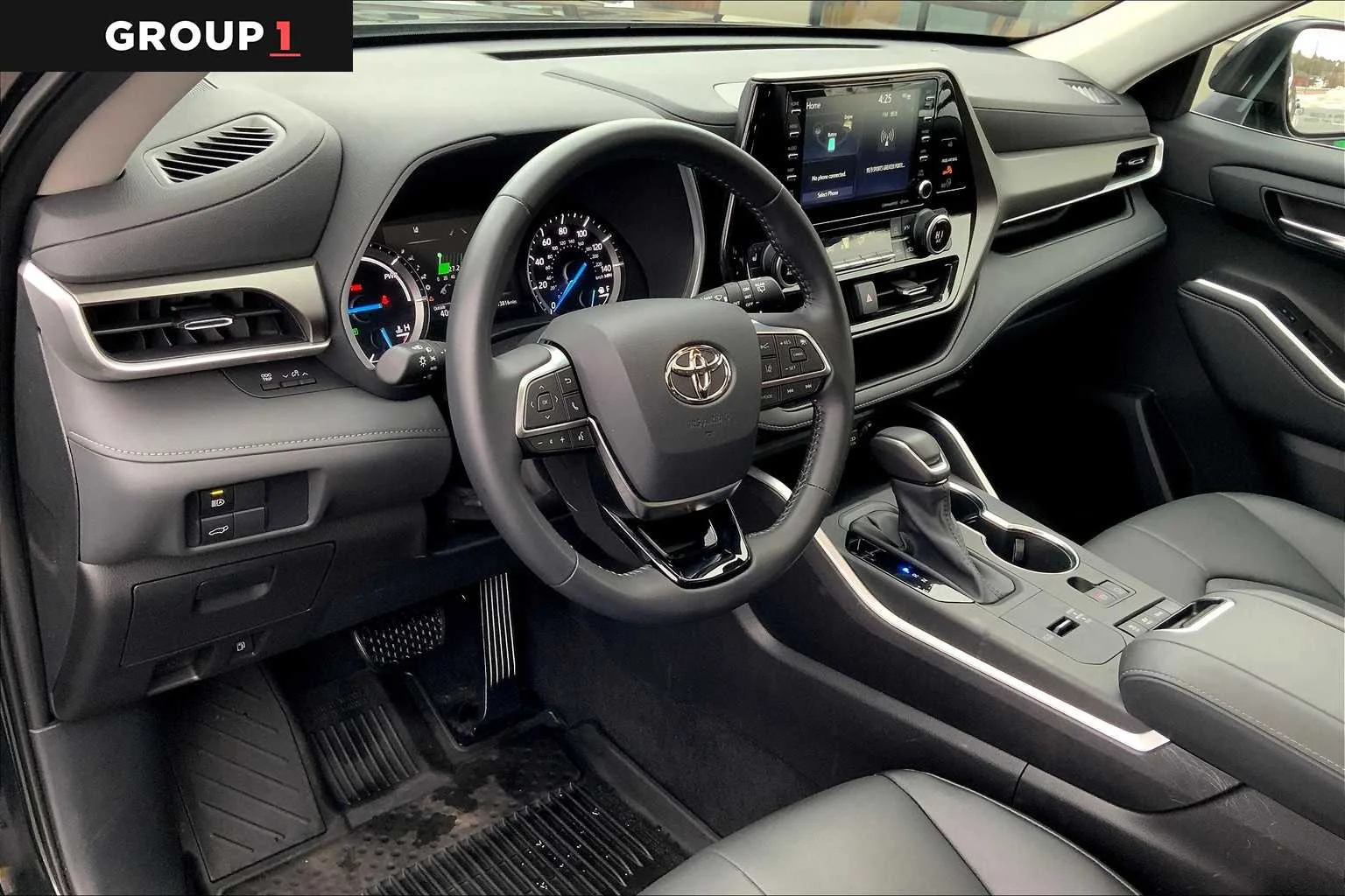 Certified Used 2021 Midnight Black Metallic Toyota Hybrid XLE image 18