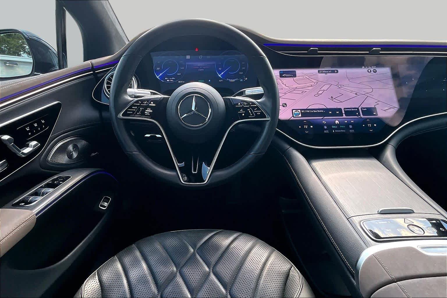 Certified Used 2023 Graphite Grey Metallic Mercedes-Benz EQS 580 image 5