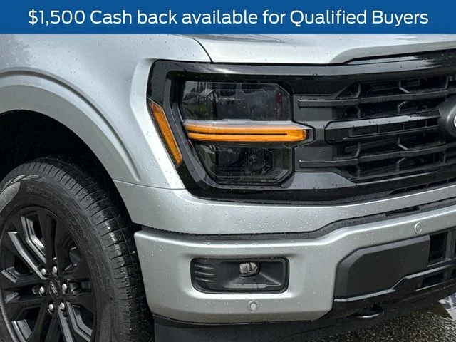 New 2026 Iconic Silver Metallic Ford XLT image 2