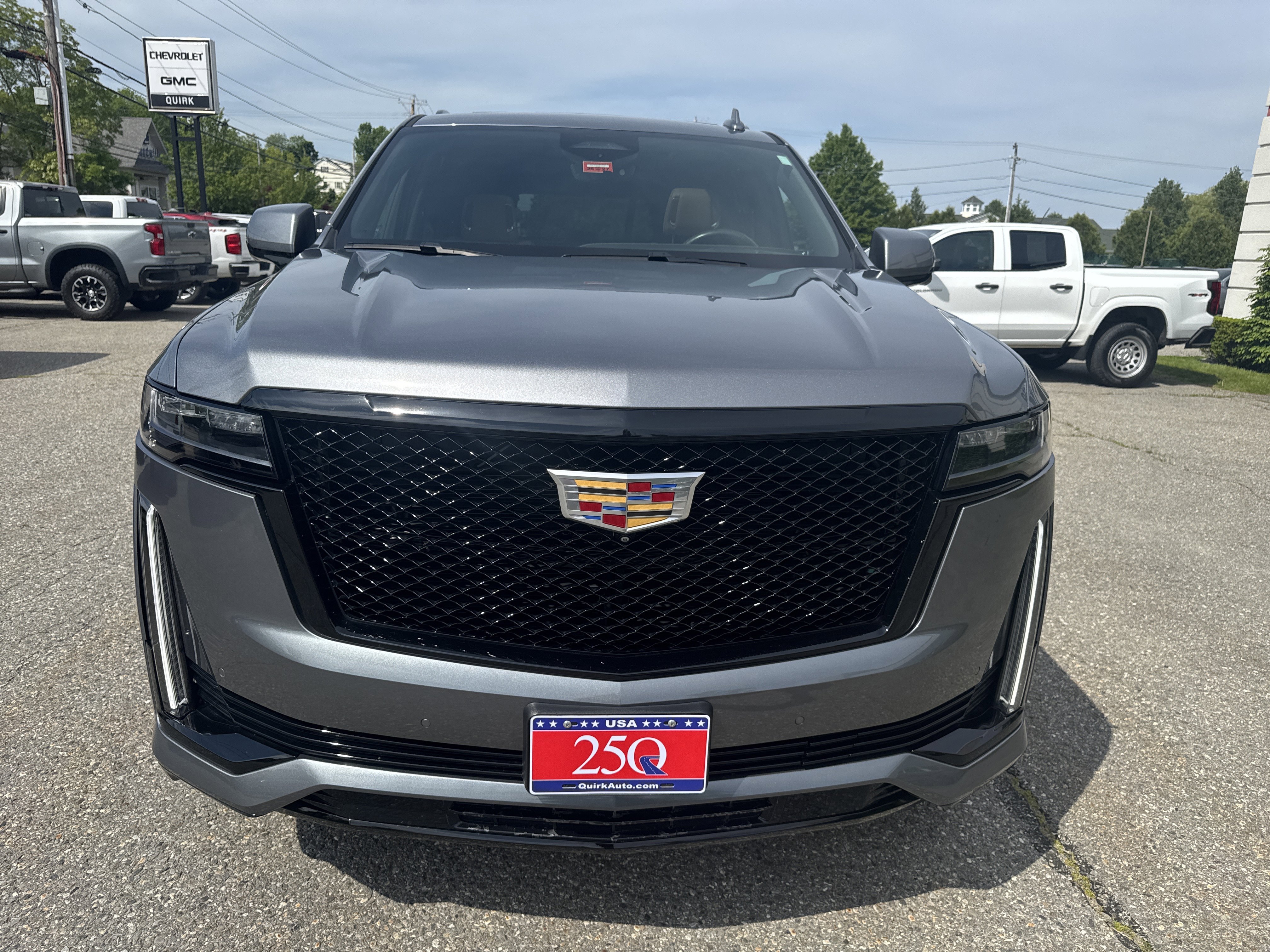 Used 2022 Satin Steel Metallic Cadillac Sport image 2