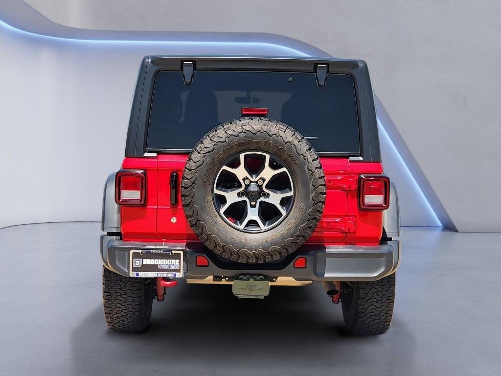 Used 2020 Firecracker Red Clearcoat Jeep Rubicon image 7