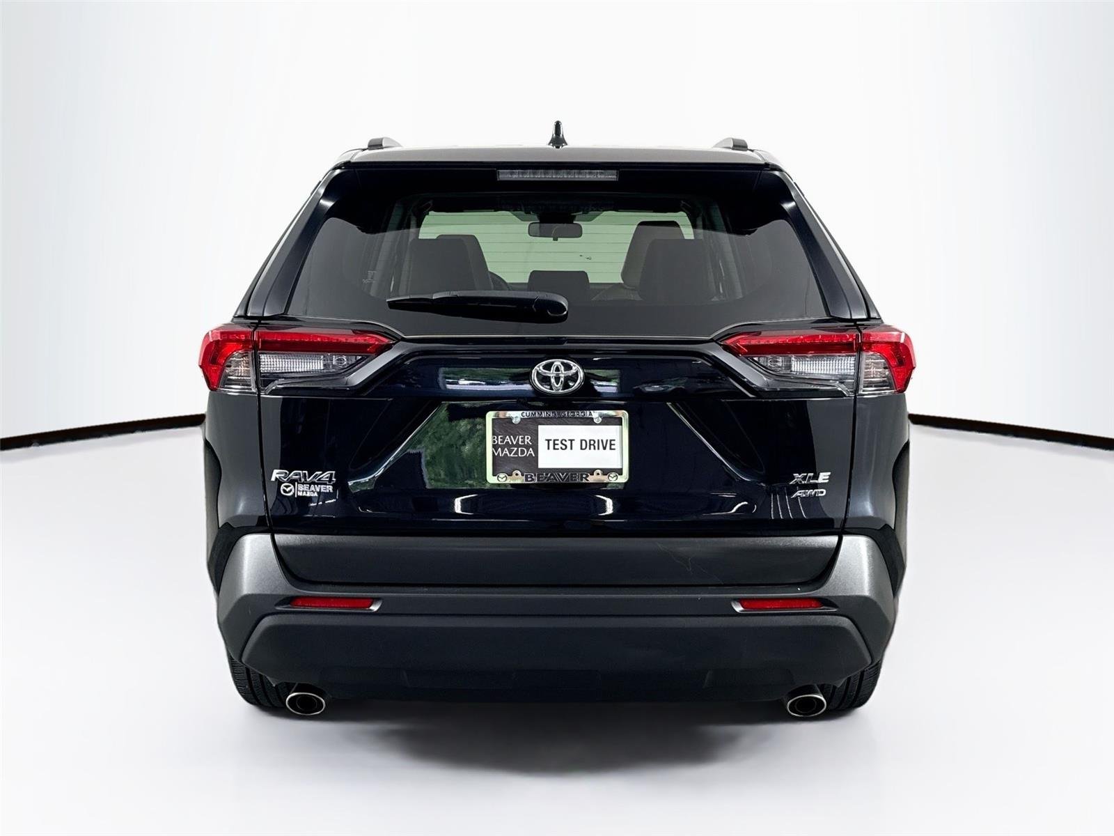 Used 2025 Midnight Black Metallic Toyota XLE Premium image 11