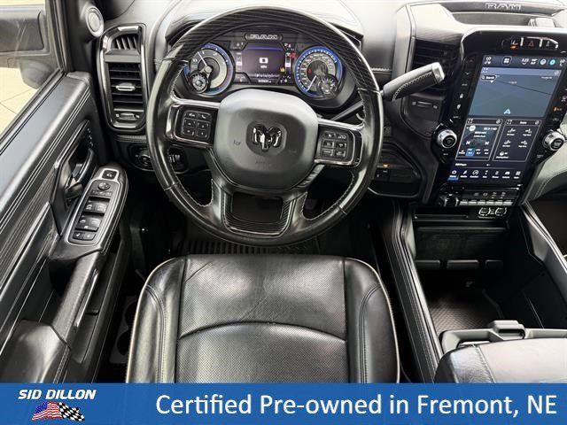 Used 2022 Granite Crystal Metallic Clearcoat Ram Limited image 6