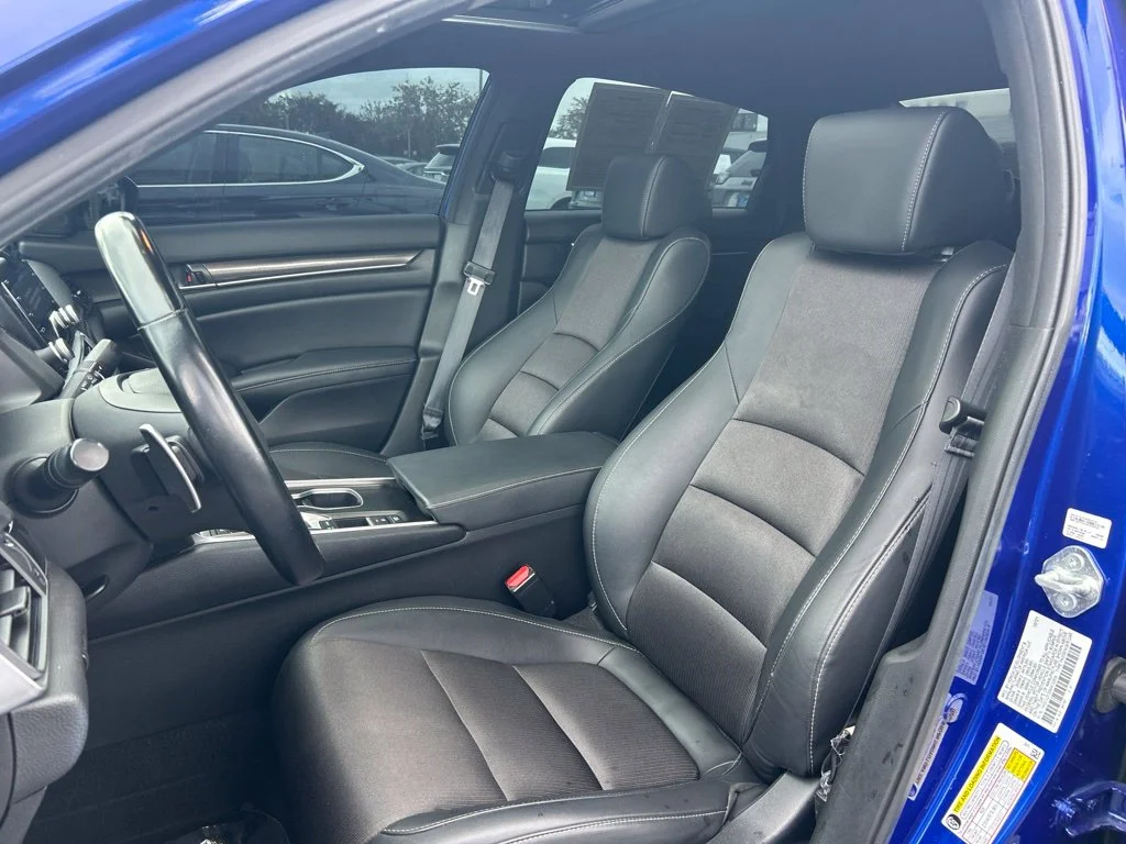 Certified Used 2021 Blue Honda Sport 2.0T image 22