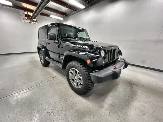 Used 2017 Black Jeep Rubicon image 2