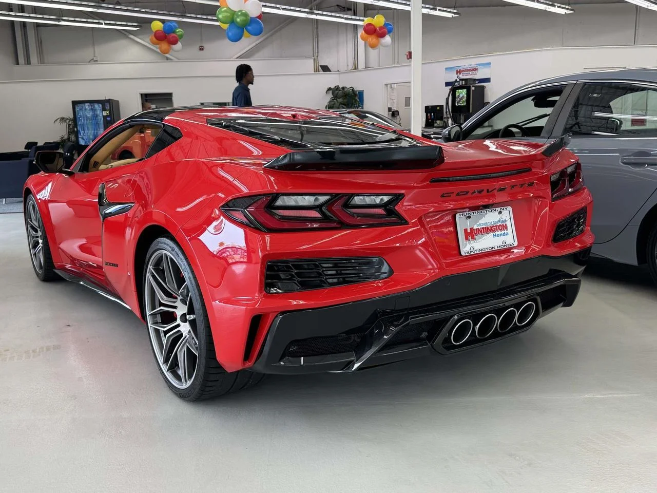 Used 2023 Torch Red Chevrolet RWD Coupe 3LZ image 8