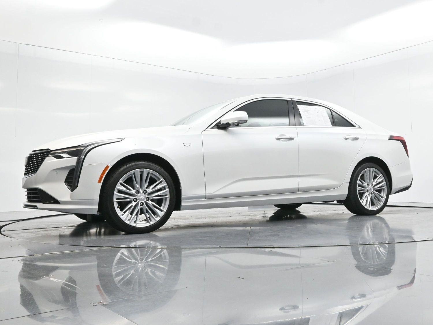 Used 2022 Crystal White Tricoat Cadillac Premium Luxury image 49
