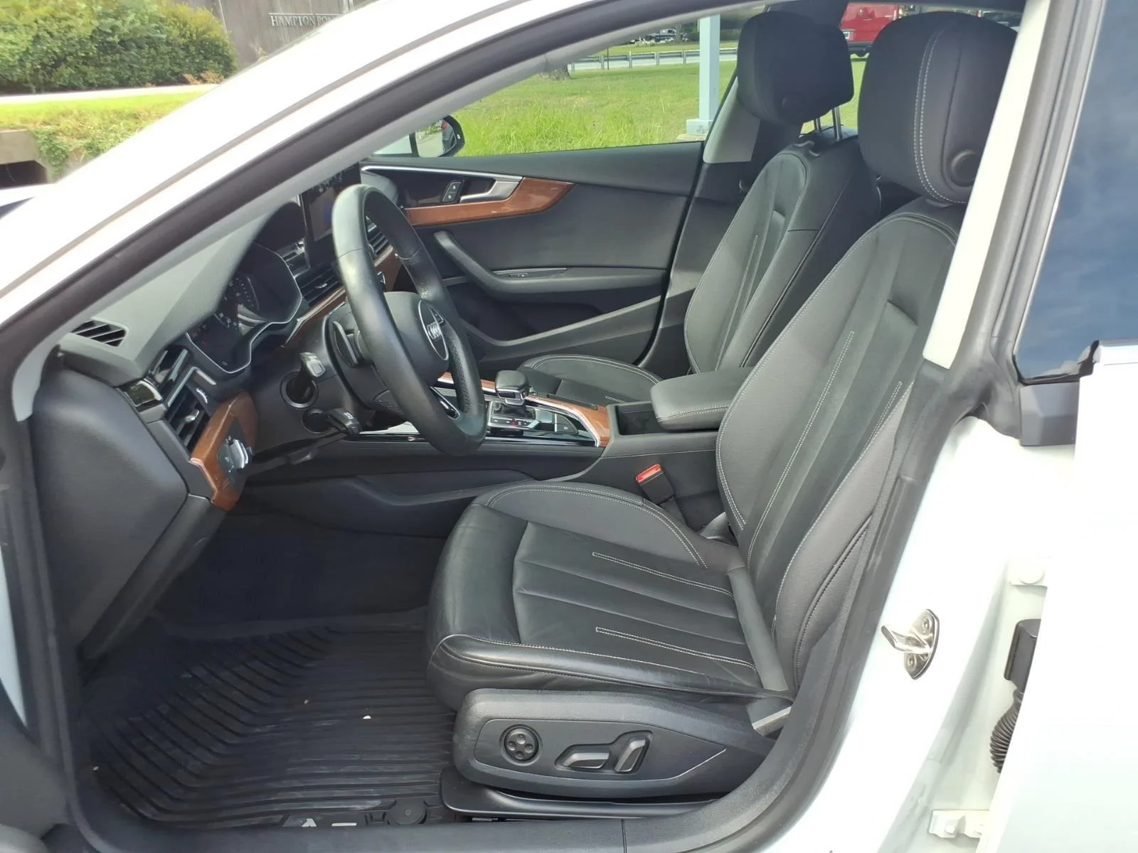 Used 2022 Glacier White Metallic Audi Premium image 12