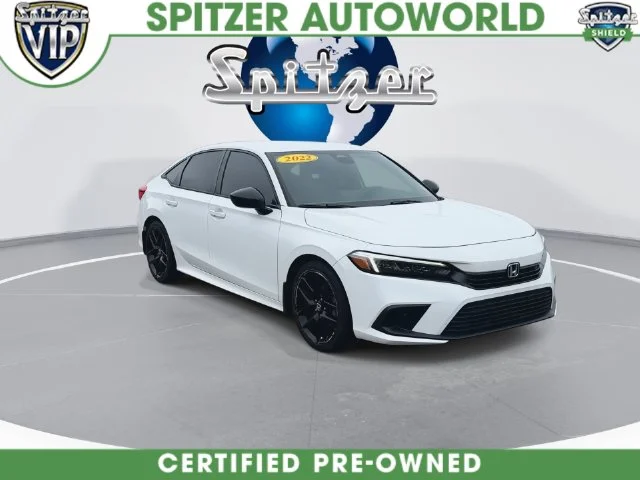 Certified Used 2022 White Honda Sport image 4