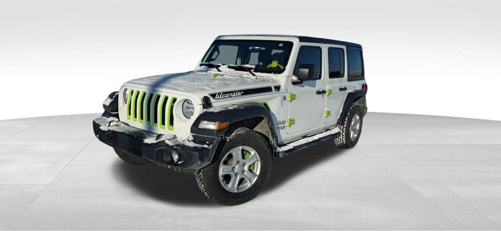 Used 2019 Jeep Wrangler Unlimited Sport S with VIN 1C4HJXDG0KW531344 for sale in Lewistown, MT