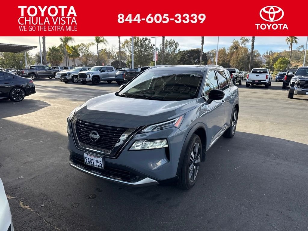 Used 2022 Gray Nissan Platinum image 1
