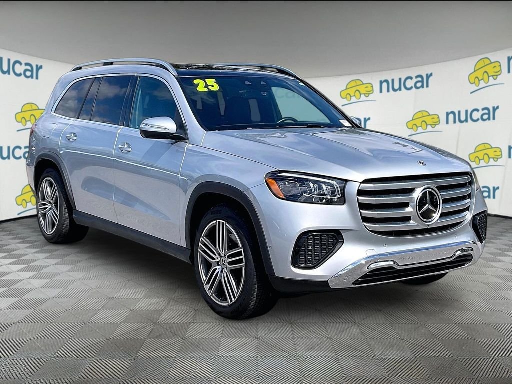 Used 2025 Cirrus Silver Metallic Mercedes-Benz GLS 450 image 1