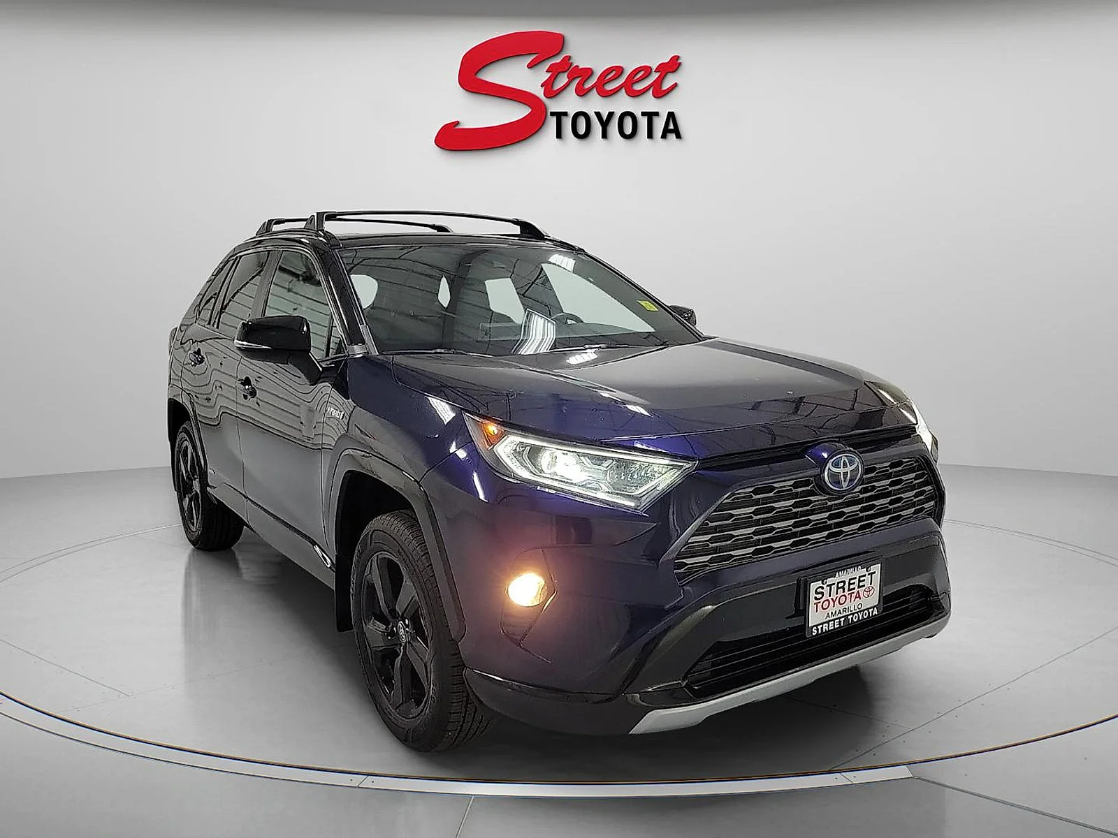 Certified Used 2021 Blue Toyota Hybrid XSE image 5